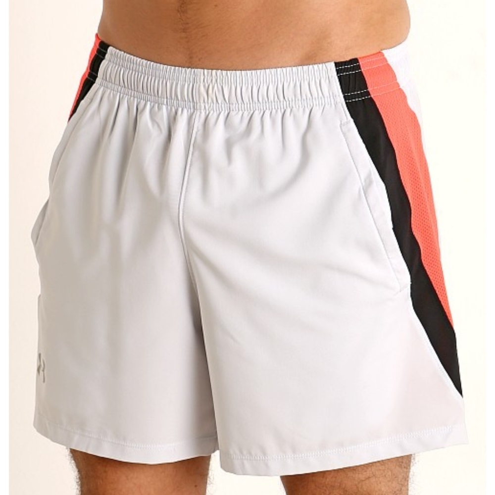 Under ArmourLaunch 5'' Running Short Halo Gray/Reflective Large